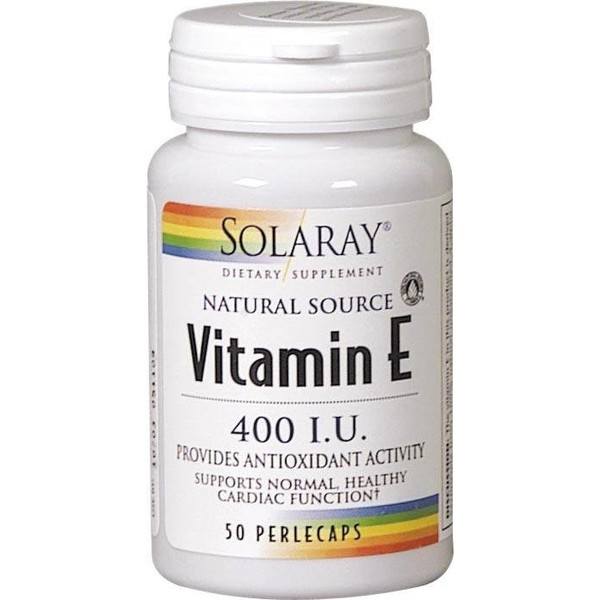Solaray Vitamina E 50 Perle