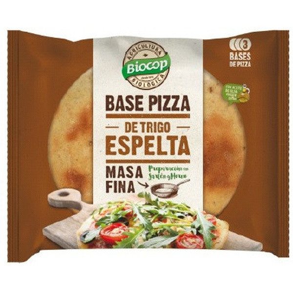Biocop Base Pizza dünner Teig Dinkel 390 Gr