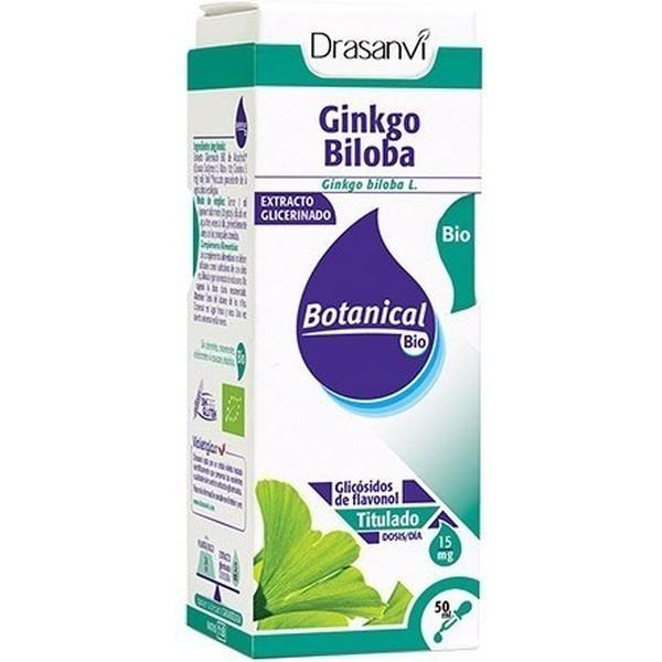 Drasanvi Bio glyzerinierter Ginkgo Biloba 50 ml