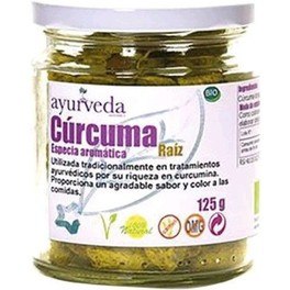 Raiz Orgânica de Açafrão Ayurveda 125 Gr