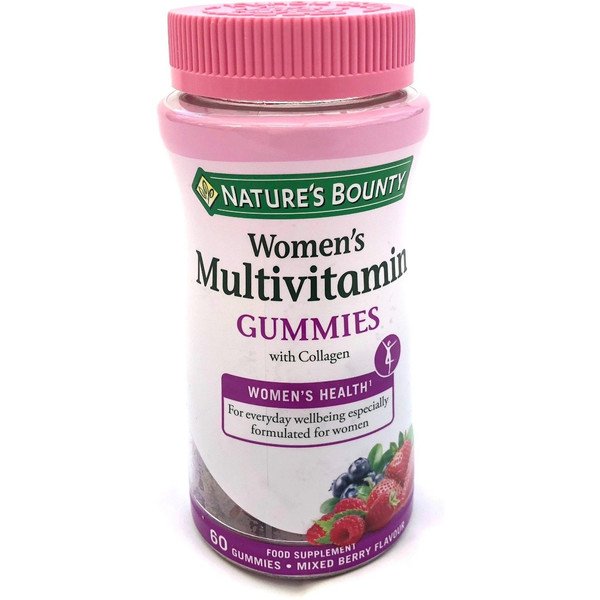 Nature\'s Bounty Gummies Multivitamin Frau mit Collagen 60 Ud