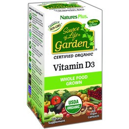 Natures Plus Garden Vitamina D3 60 Cap