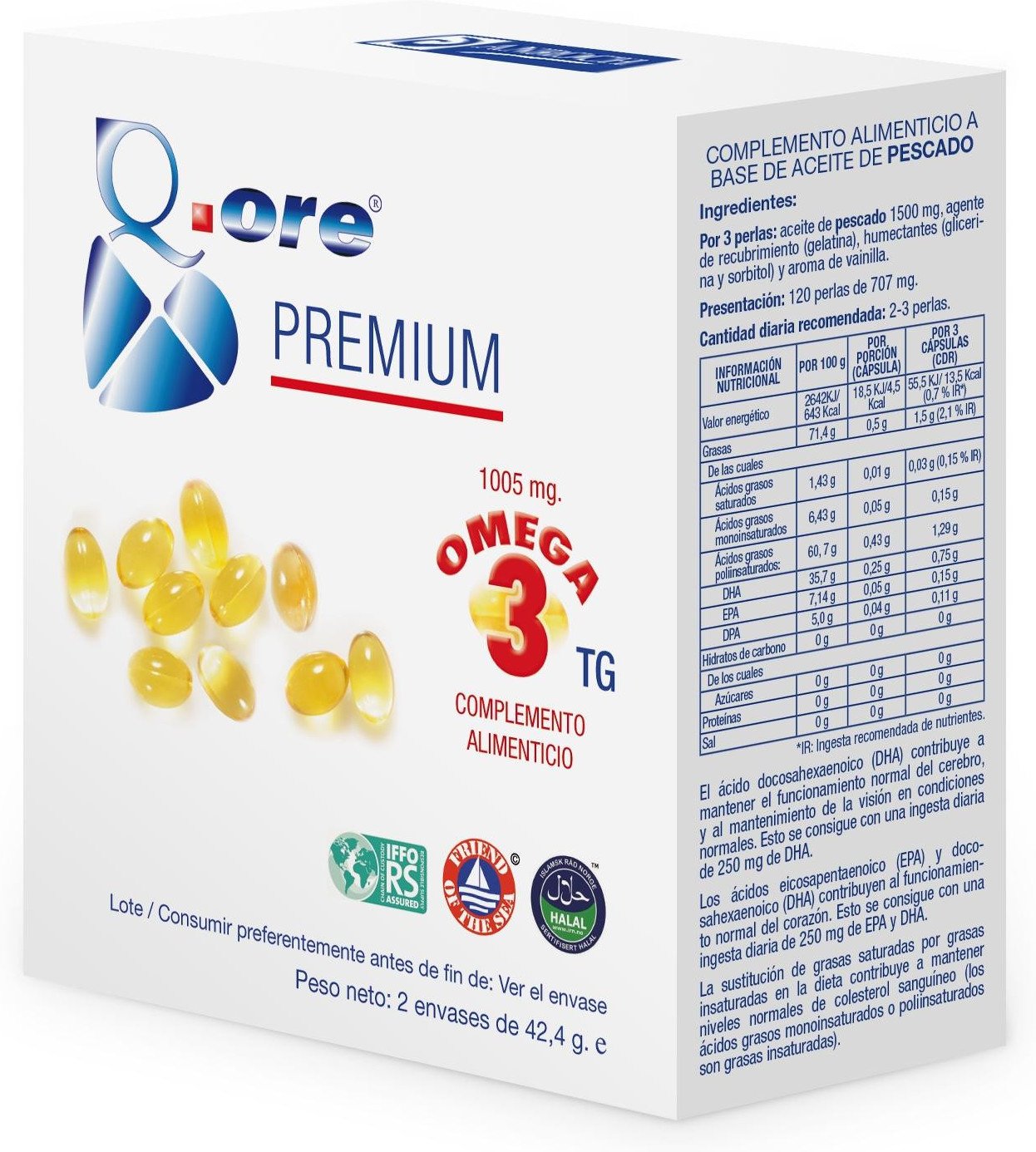 Anroch Qore Premium 60 Parels-image