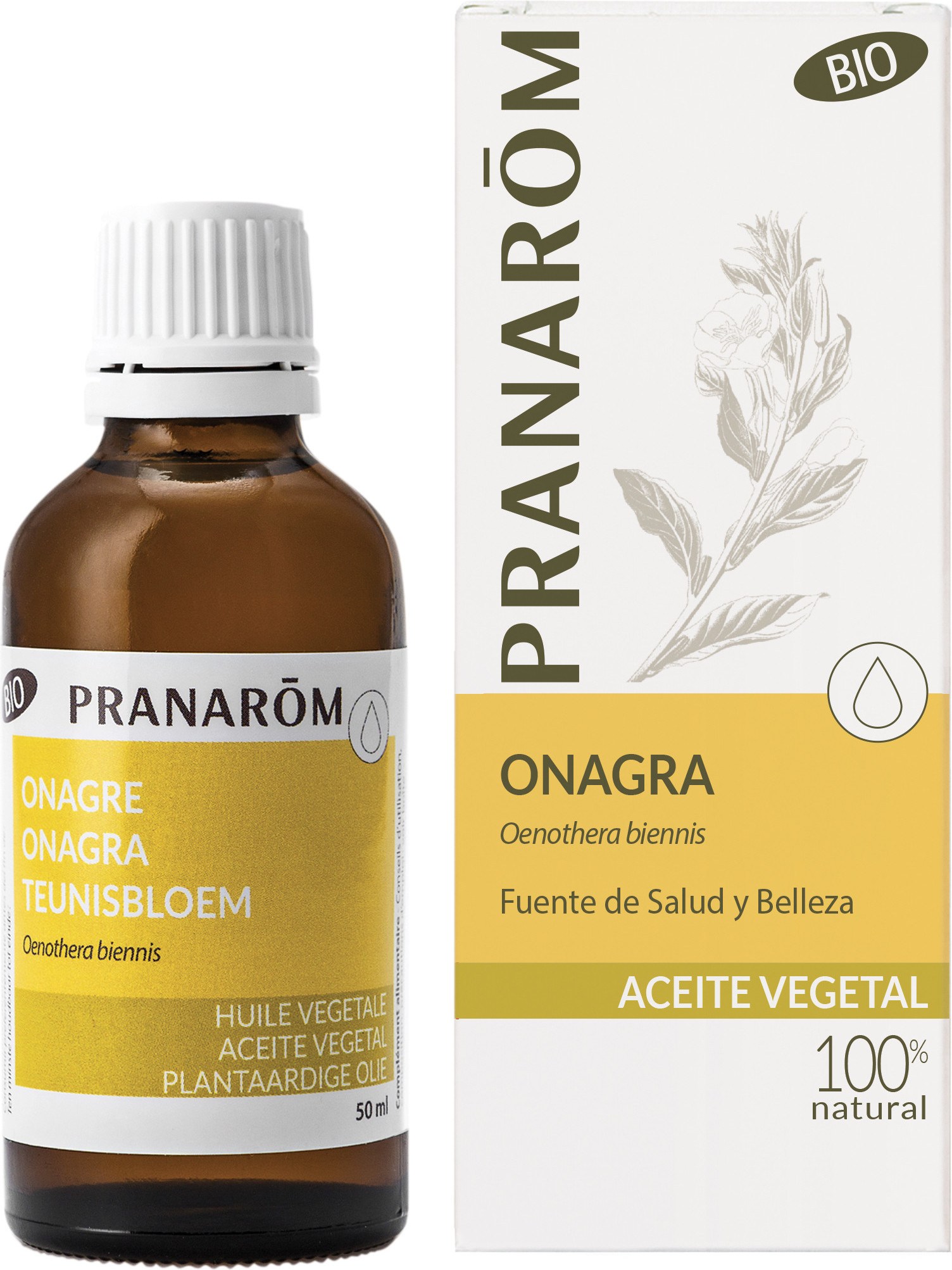 Pranarom Onagra 50 Ml Bio-image