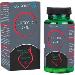 Silicium Orgono Col 90 Caps Com Fermento Vermelho + Resveratrol