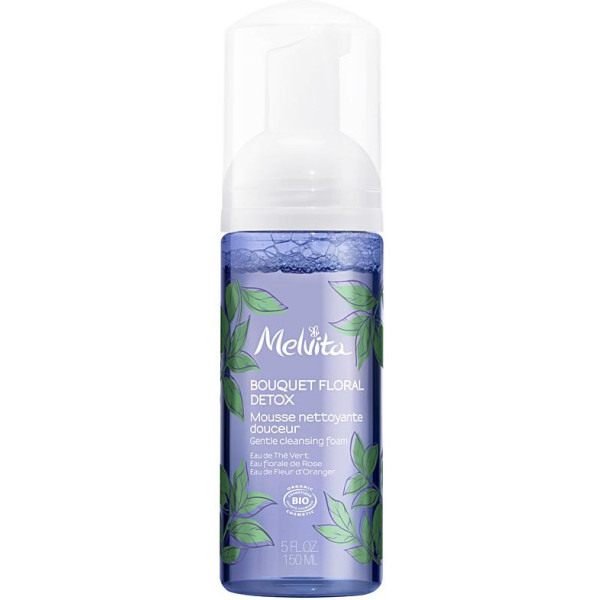 Melvita Bouquet de mousse detox floral nettoyante douceur 150 ml unissex