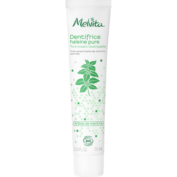 Melvita Dentifrice Haleine Pur Arôme de Menthe 75 ml Mixte