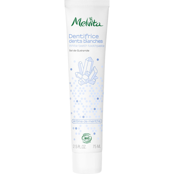 Melvita Dentifrice Dents Blanches 75 ml Mixte