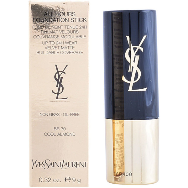 Yves Saint Laurent All Hours Foundation Stick Br30-cool Almond 9 Gr Mujer