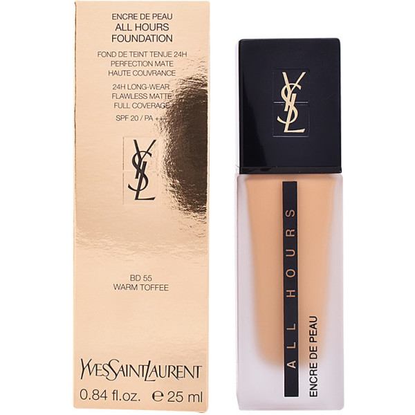 Yves Saint Laurent All Hours Foundation Encre De Peau Bd55-warm Toffee Mujer