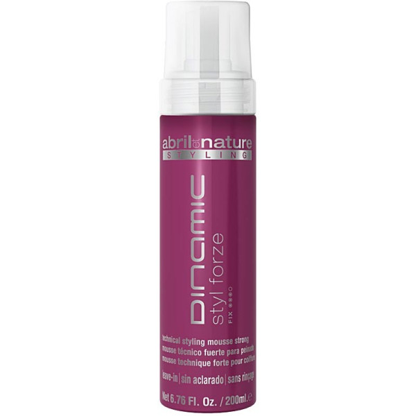 April Et Nature Styling Dinamic Styl Forze Mousse Strong 200 Ml Unisexe