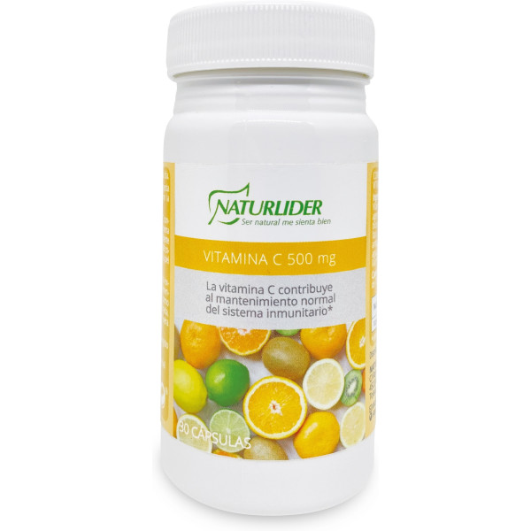 Naturlider Vitamin C 500 mg 30 pflanzliche Kapseln