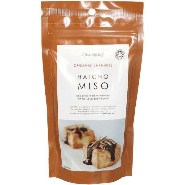 Clearspring Hatcho Miso En Bolsa No Pasteurizado 300 Gr