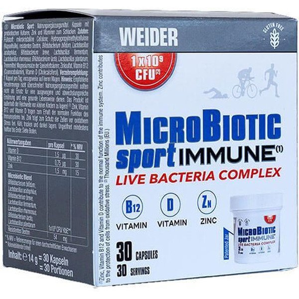 Weider Microbiotic Sport Inmune 30 Caps