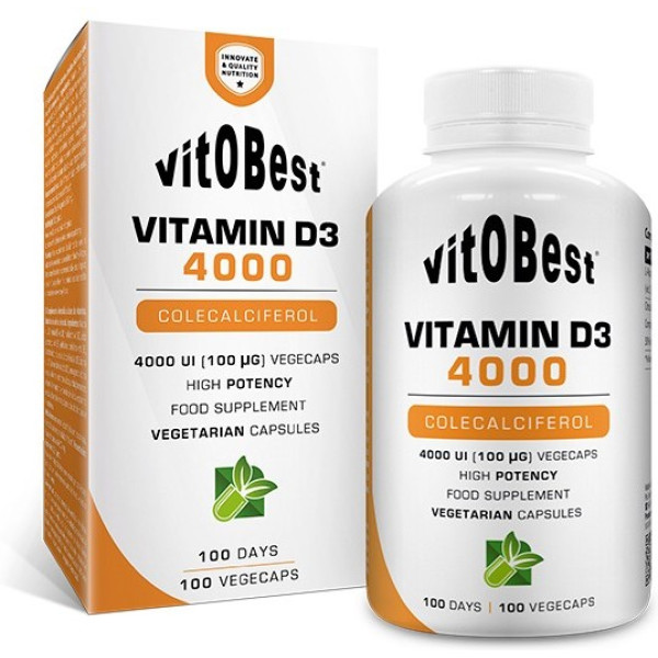 Vitobest Vitamin D3 100 Caps