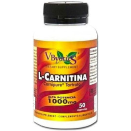 Vbyotic L Carnitin Carnipure 1000 mg 50 Kapseln.