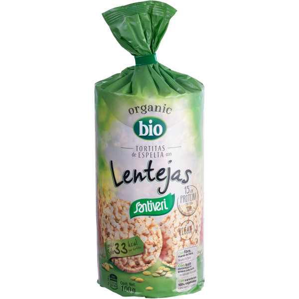 Santiveri Bio Dinkelpfannkuchen mit Linsen 100gr