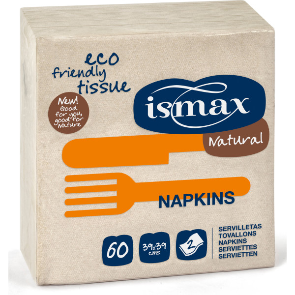 Ismax Ecologisch Servet 2 Laags 60/u