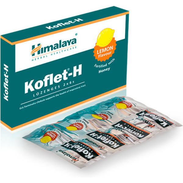 Himalaya Herbals Healthcare Lozenges Koflet Throat Lemon 2 X 6s