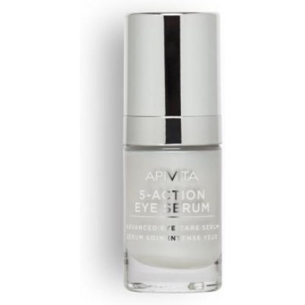 Apivita Eye Serum 5 Action Con Lirio Blanco 15 Ml