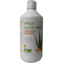 Bevegan Aloe Vera Con Curcuma Y Jengibre 1l