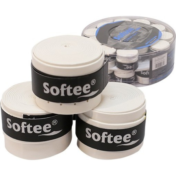 Softee Overgrips Perforados Comfort Blanco Cubo 30