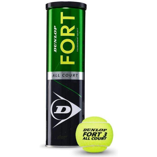 Dunlop Pelotas Tenis Fort All Court Ts 1x4