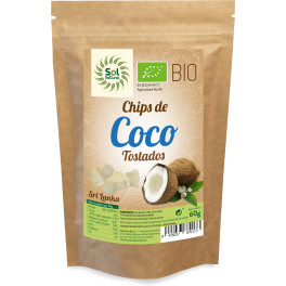 Solnatural Chips Tostados De Coco Bio Sri Lanka 60 G