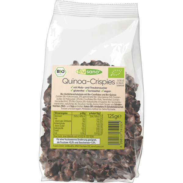 Frusano Bio Quinoa Crispis 125 Gr