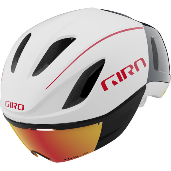 Giro Gr Vanquish Mips White Portaro Gray/red S - Casco Ciclismo