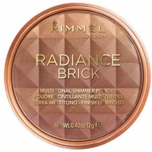 Rimmel London Poudre scintillante multi-tons Radiance Brick 003 Femme