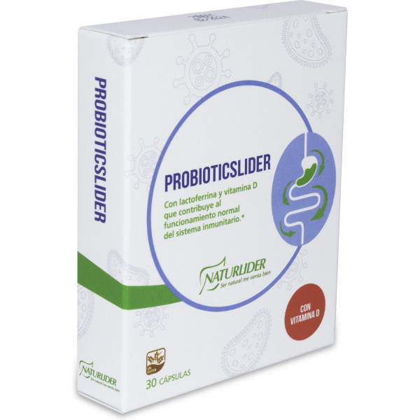 Naturlider Probioticslider 30 Gélules Végétales