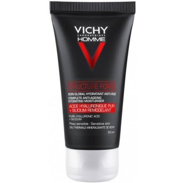 Vichy Homme Structure Force Soin Global Hydratant Anti-age 50 Ml Uomo