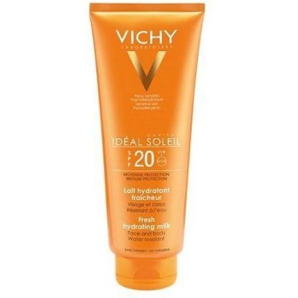 Vichy Capital Soleil Lait Hydratant Fraîcheur Spf20 300 Ml Unisexe