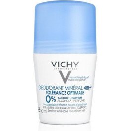 Vichy Deodorant Minerale Tolerantie Optimale Deodorant Roll-on 48h 50 Ml Unisex