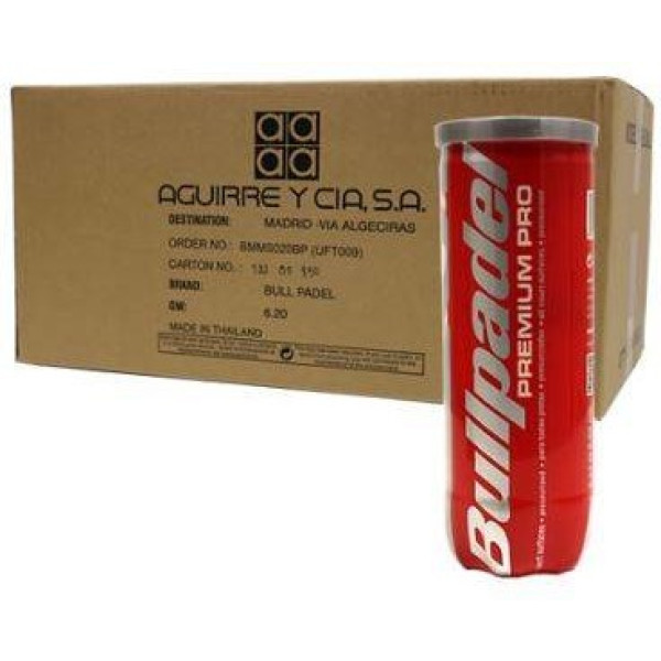 Bullpadel Pelotas Pádel Bullpádel Premium Pro (24x3)