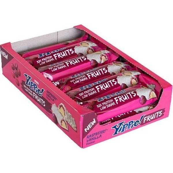 Weider Yippie Fruchtriegel 12 Riegel X 45 Gramm