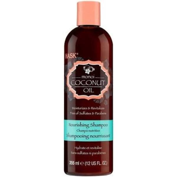 Hask Shampooing nourrissant à l'huile de noix de coco et au monoï 355 ml unisexe