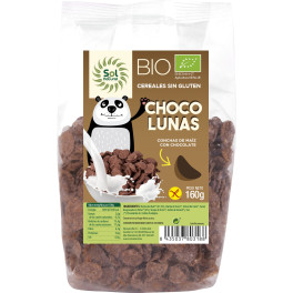 Solnatural Choco Lunas Sin Gluten Bio 160 G