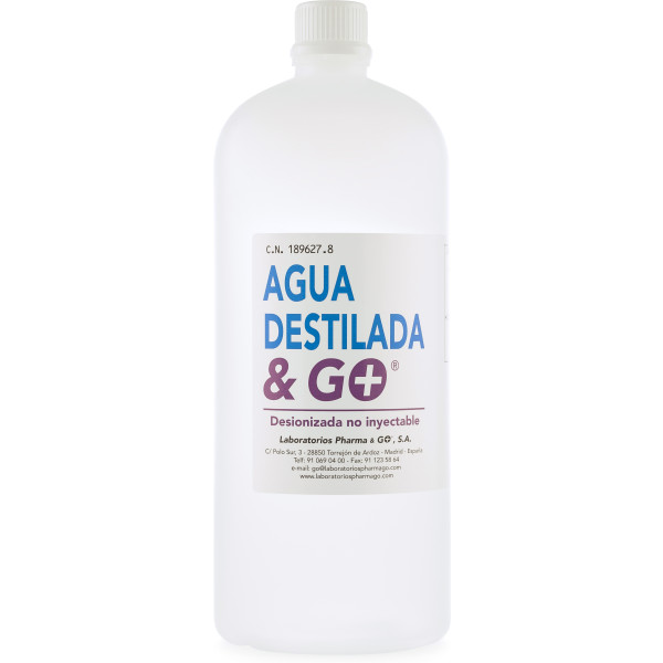 Pharma&go Gedistilleerd Water & Go 1000 ml
