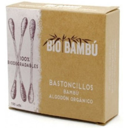Bio Bamboo Bambu e cotonetes Eco 100 unidades