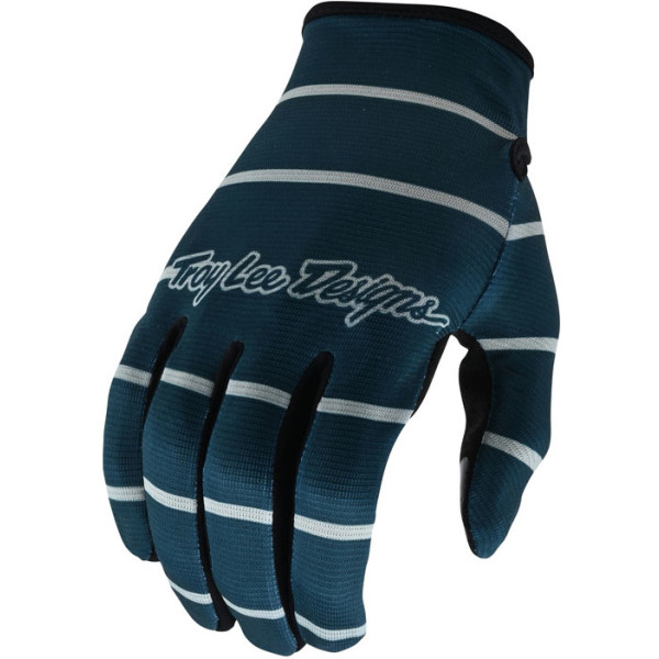 Troy Lee Designs Flowline Glove Stripe Blue Gray S