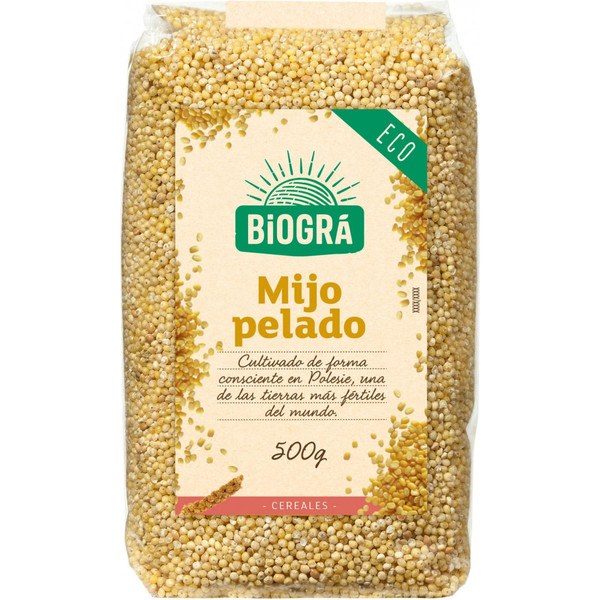 Sorribas Biográ Grain de millet pelé 500 Gr Bio
