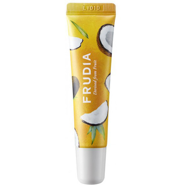 Frudia Derivado de frutas para creme labial com mel de coco 10 ml para mulheres