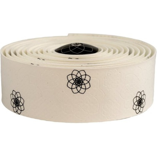 Ruban Silca Nastro Fiori Blanc Noir Détails