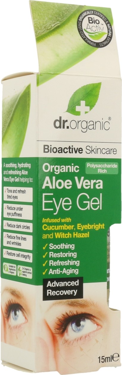 Dr Organic Gel Aloe Vera Con Arbol De Te Organico Y Arnica 20