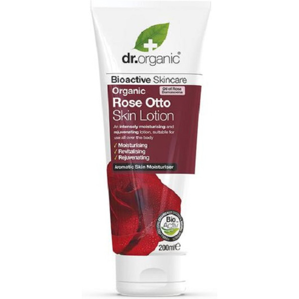 Dr Organic Rose Otto Body Lotion 200ml.