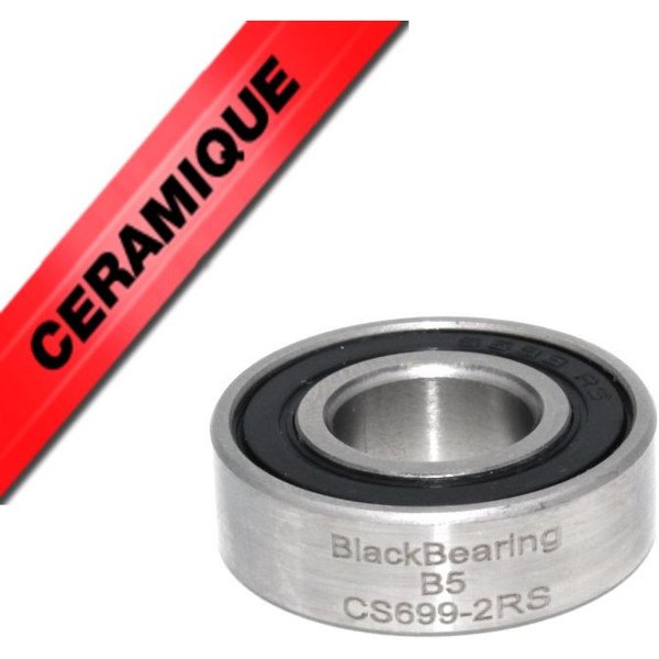 Black Bearing Rodamiento Cerámica - 9 X 20 X 6mm