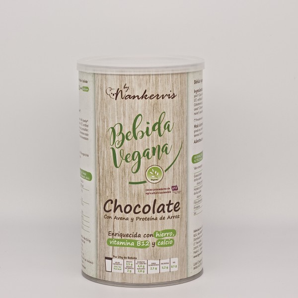 Nankervis Veganer Milchshake Schokolade mit Hafer und Ar-Protein
