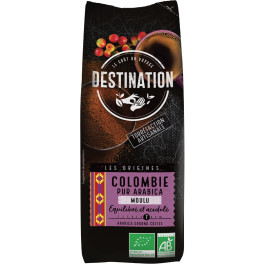 Destinazione Caffè Macinato Colombia 100% Arabica Bio 250 Gr